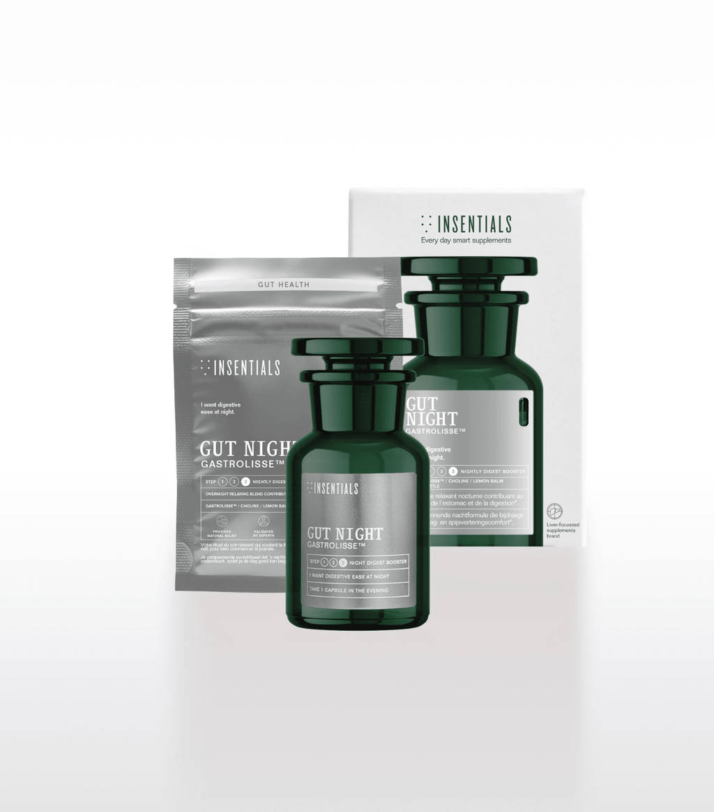 Duo Kit Gut Night Jar & Navulzakje - Insentials