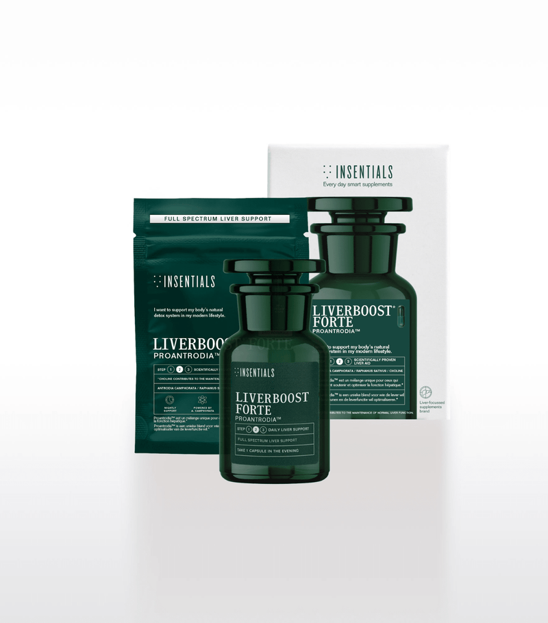 Duo Kit Liverboost Forte Jar & Navulzakje - Insentials