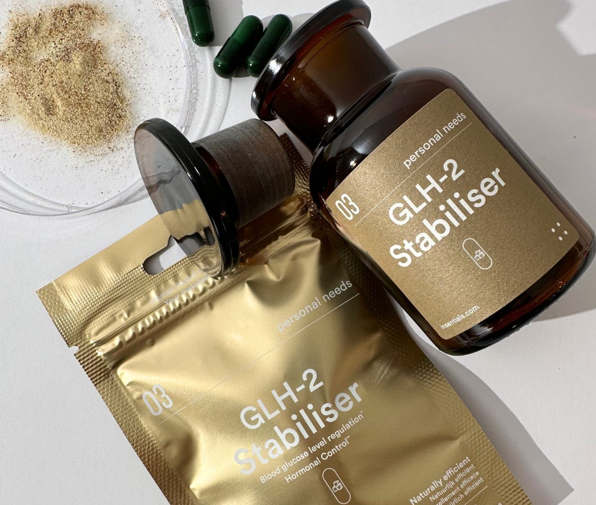 Insentials supplements glh 2 stabiliser kracht glp 1